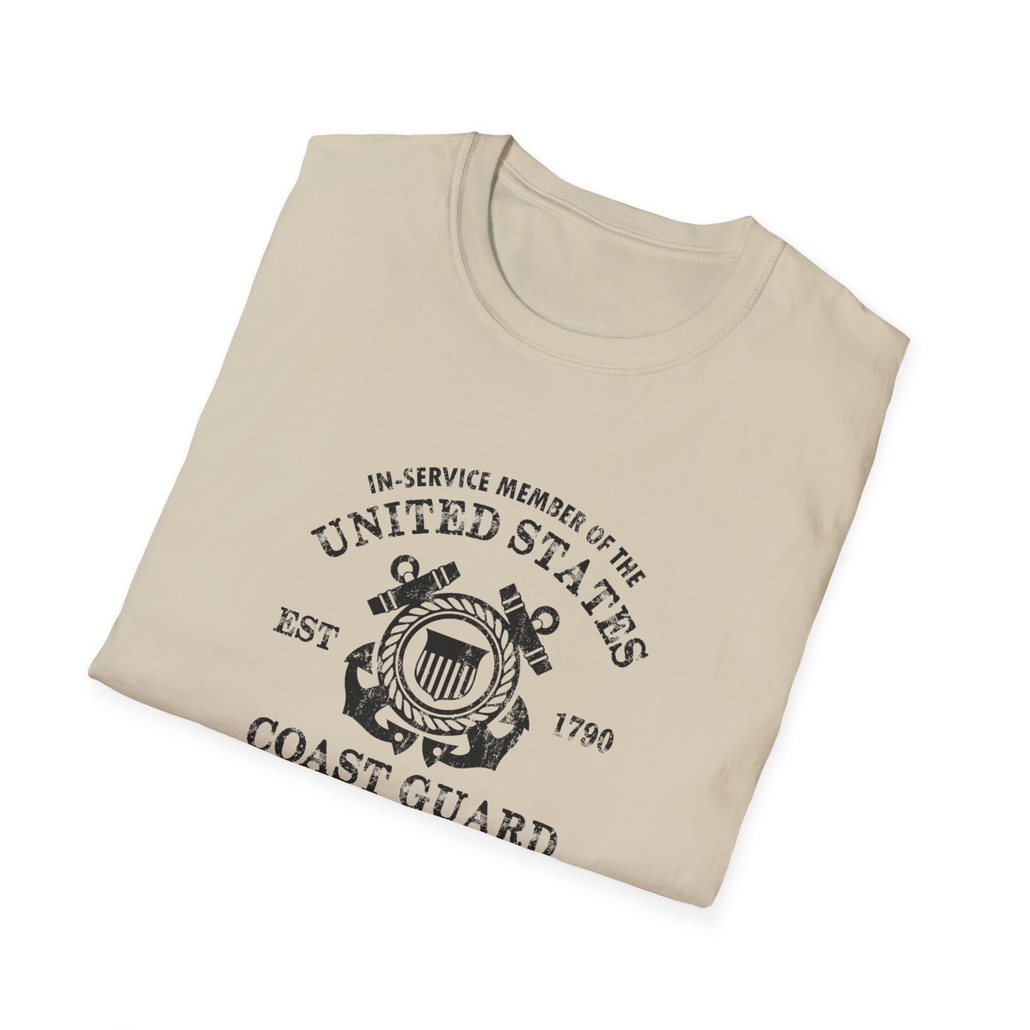 In-Service Member of the United States EST 1790 Coast Guard T-Shirt