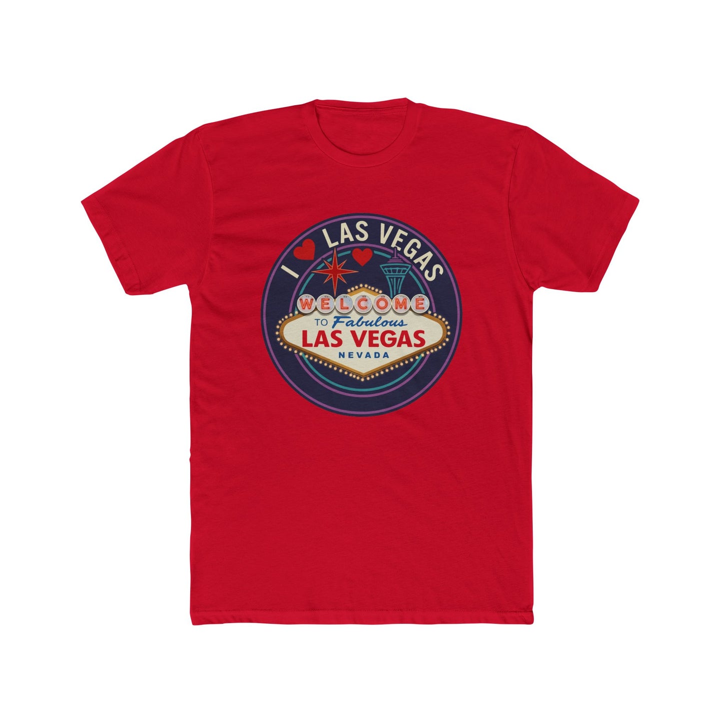 Las Vegas Retro Sign T-Shirt — Welcome to Fabulous Las Vegas Graphic Tee