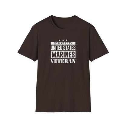 Proud United States Marines Veteran T-Shirt
