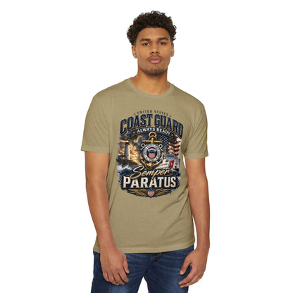 Coast Guard Semper Paratus T-Shirt – U.S. Coast Guard Veteran Tee