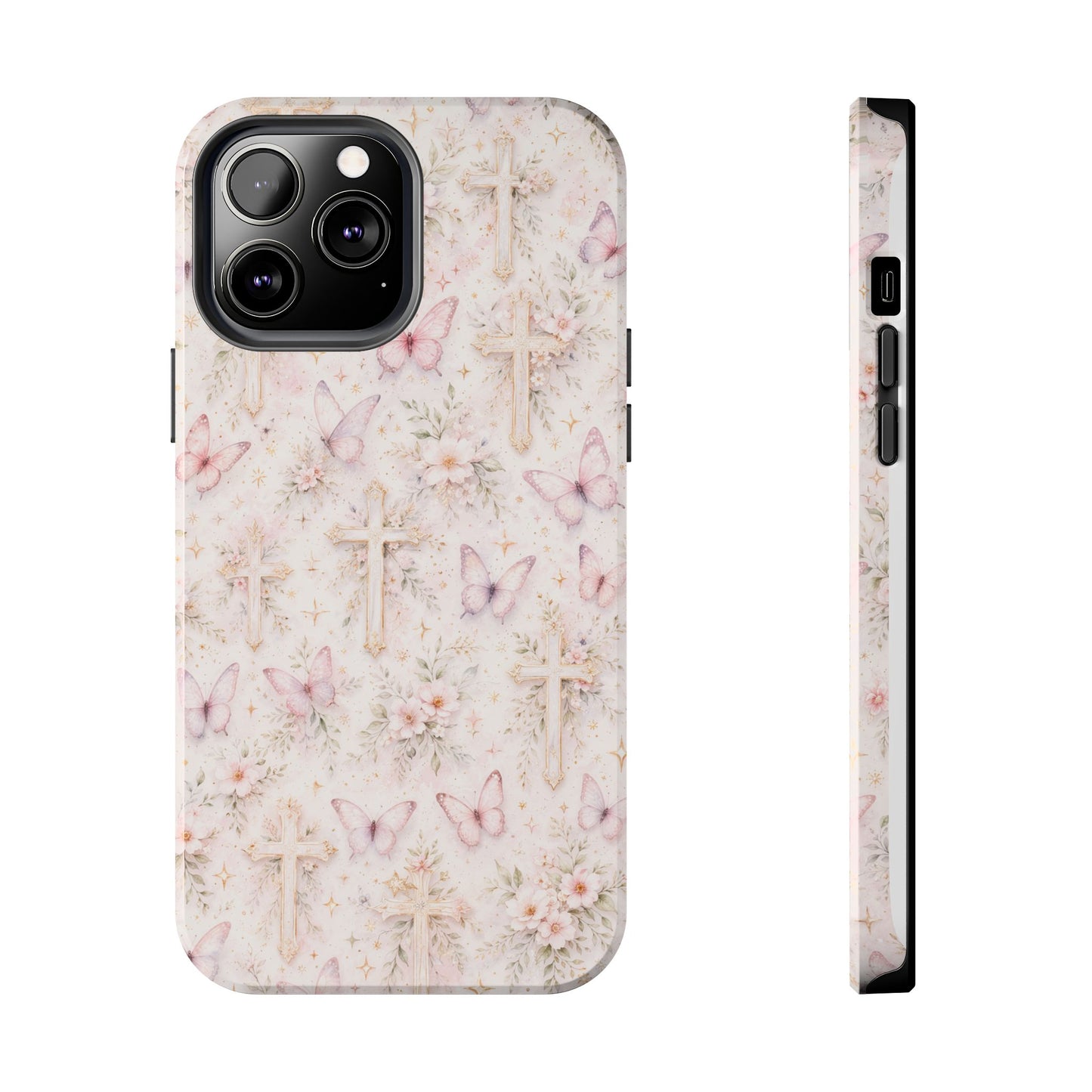 Blessed Wings Phone Case | Christian Floral iPhone Case