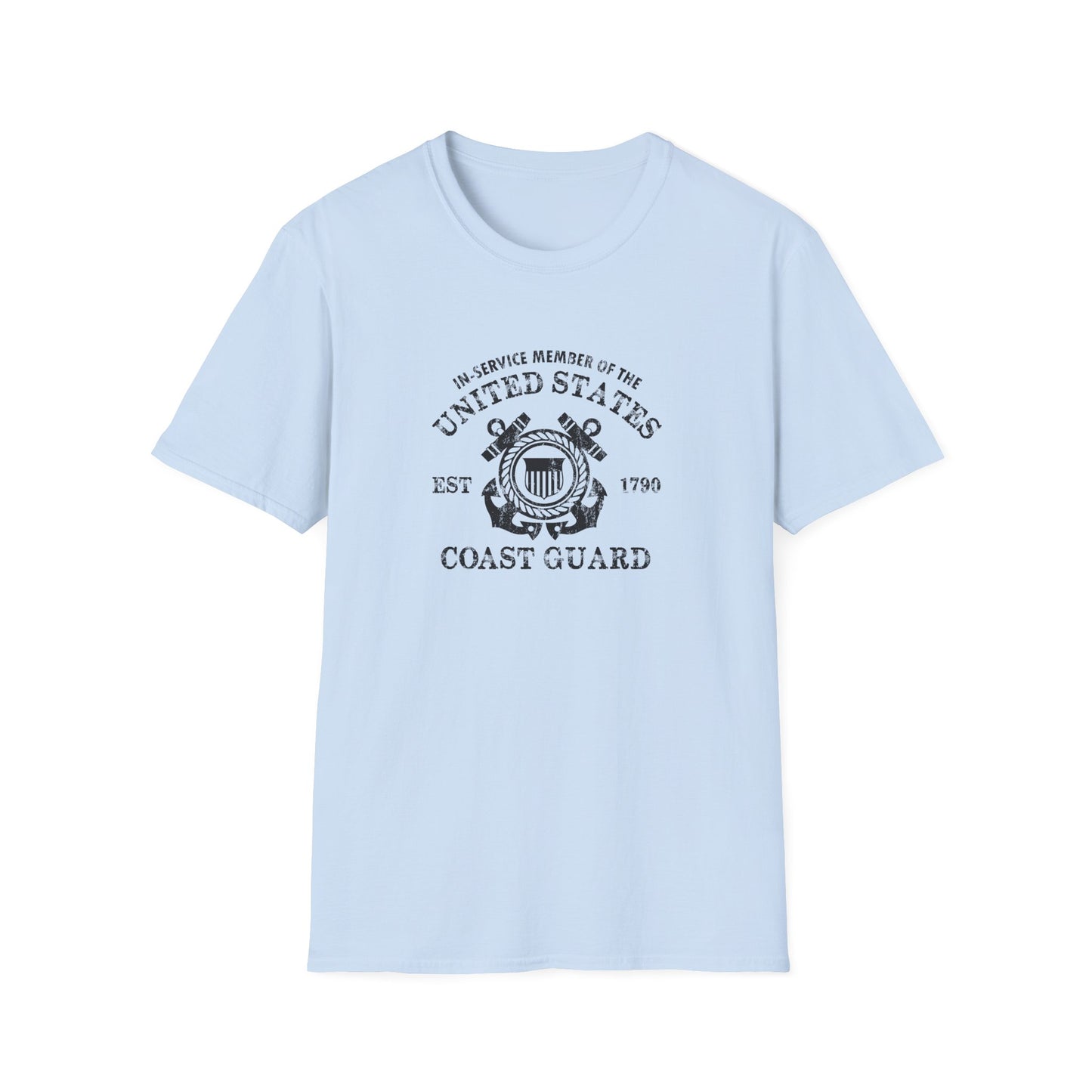 In-Service Member of the United States EST 1790 Coast Guard T-Shirt