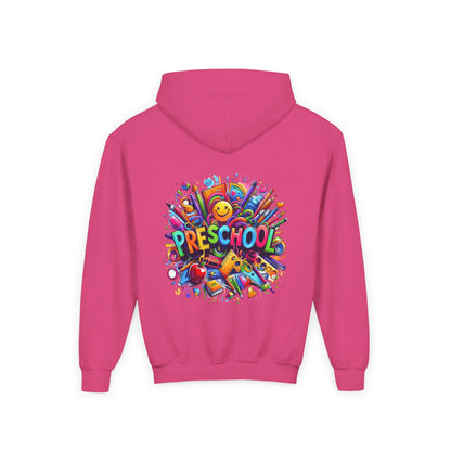 Preschool Kids Hoodie — Colorful Back-to-School Preschool Design
