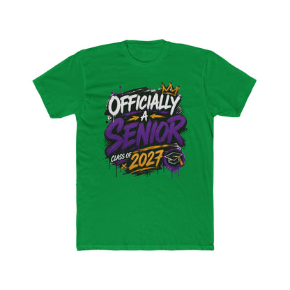 Officially A Senior Class of 2027 T-Shirt — Graduation Tee for High School Seniors