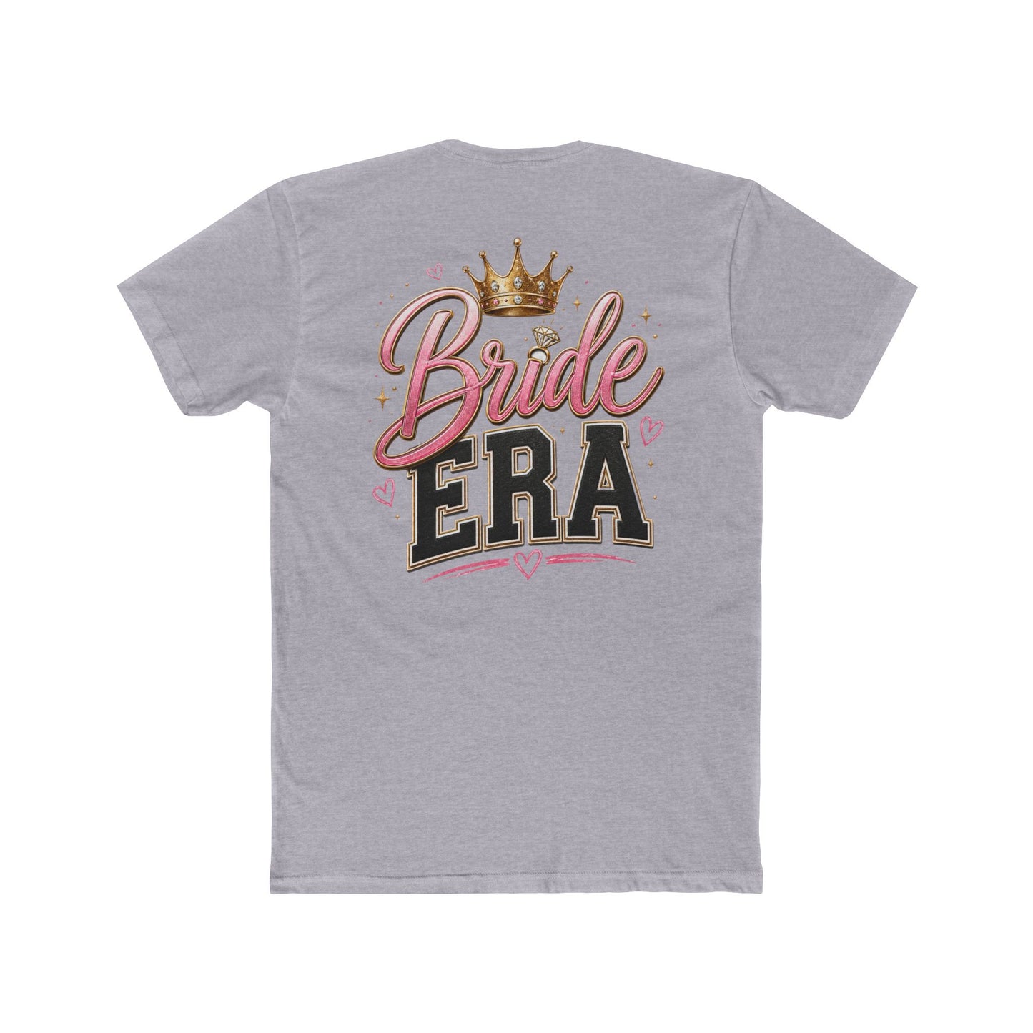 Bride Era T-Shirt — Bridal Party Bachelorette Tee with Crown Design