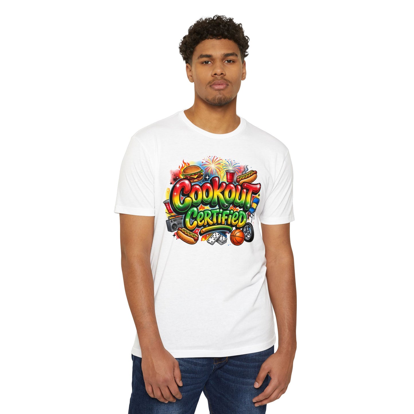 Cookout Certified T-Shirt — BBQ Party Graphic Tee for Summer, Family Gatherings & 4th of July