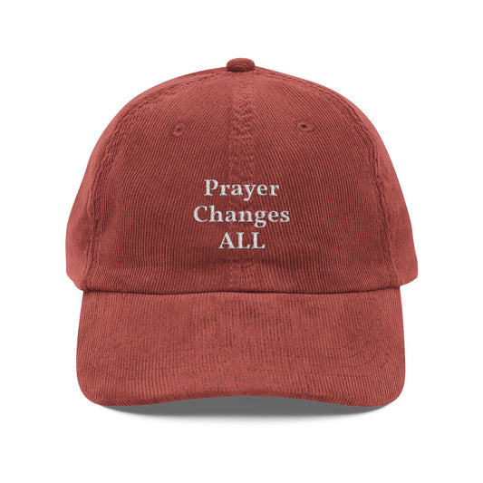 Vintage Corduroy Cap (Embroidery)