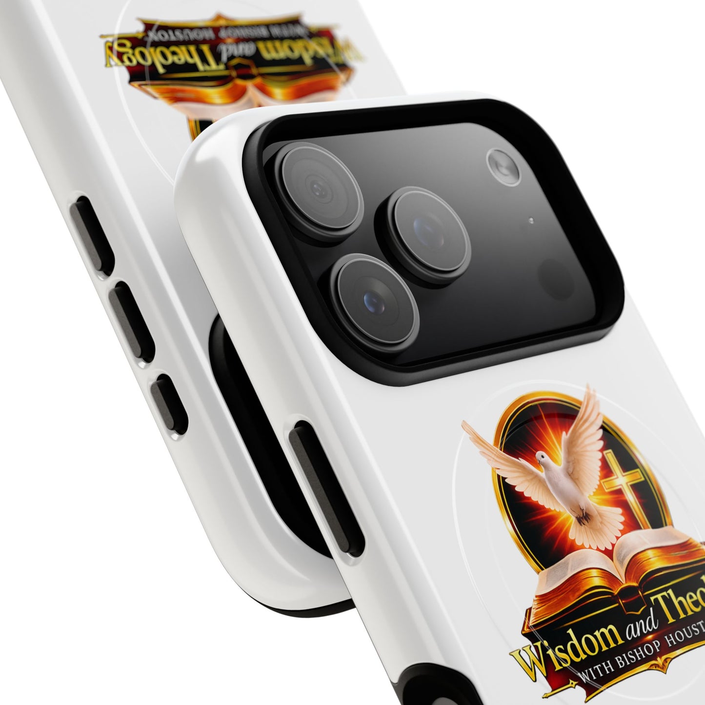 Wisdom and Theology Phone Case — Tough Magnetic Christian iPhone Cover