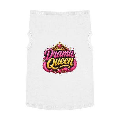 Drama Queen Pet Tank Top — Cute Royalty Dog Shirt