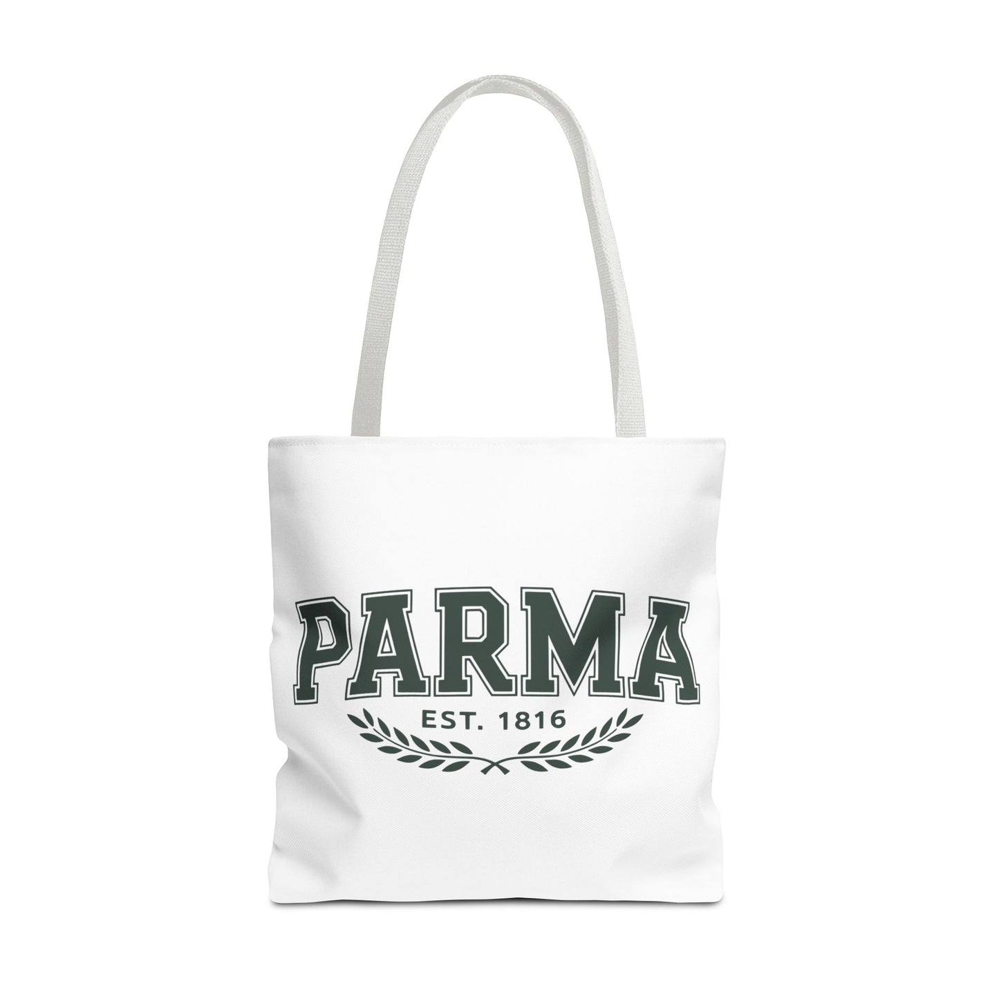 Parma Est. 1816 Tote Bag — Vintage Collegiate Canvas Tote