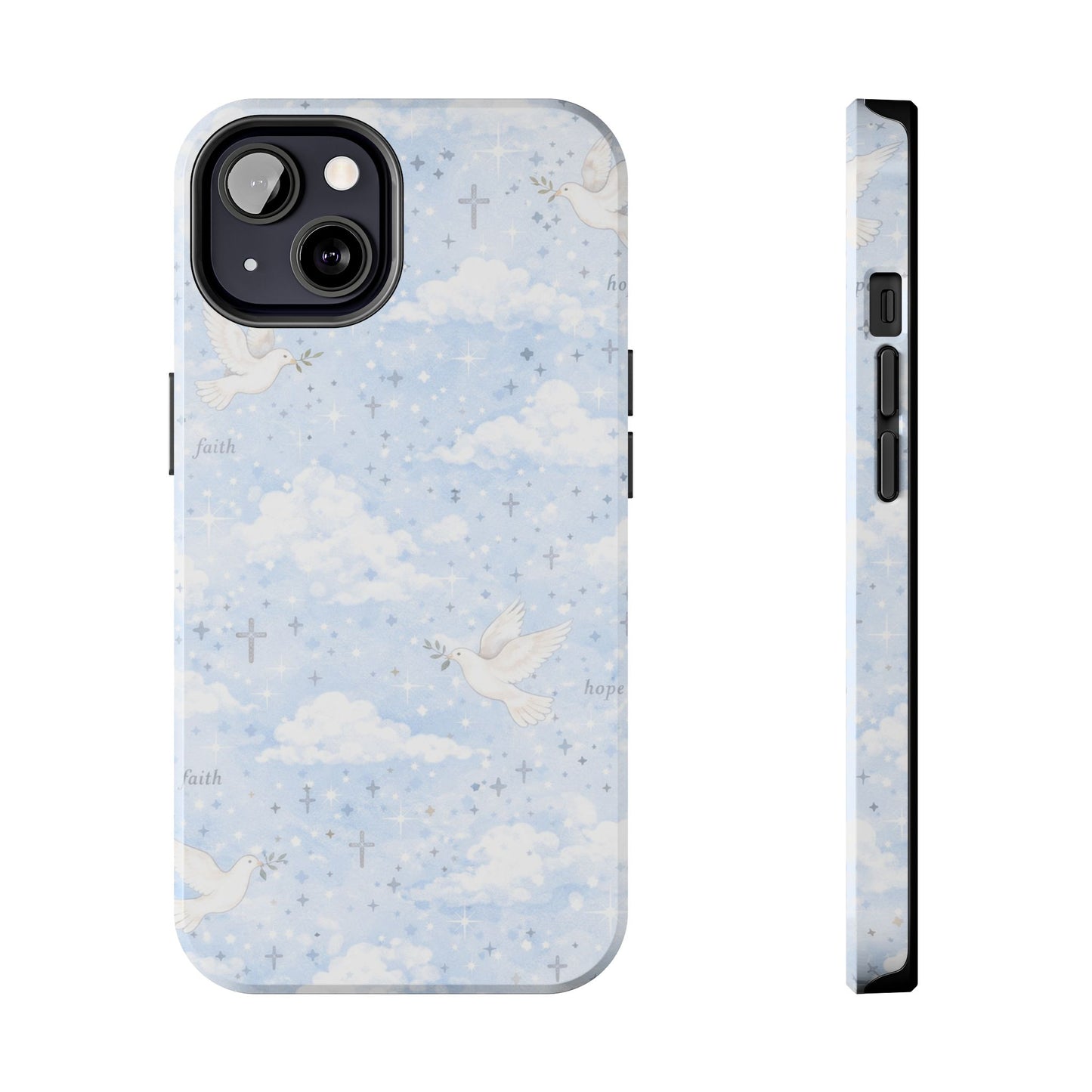 Hope Faith Phone Case | Christian floral iPhone Case