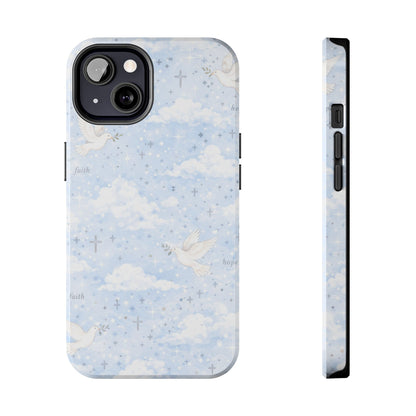 Hope Faith Phone Case | Christian floral iPhone Case
