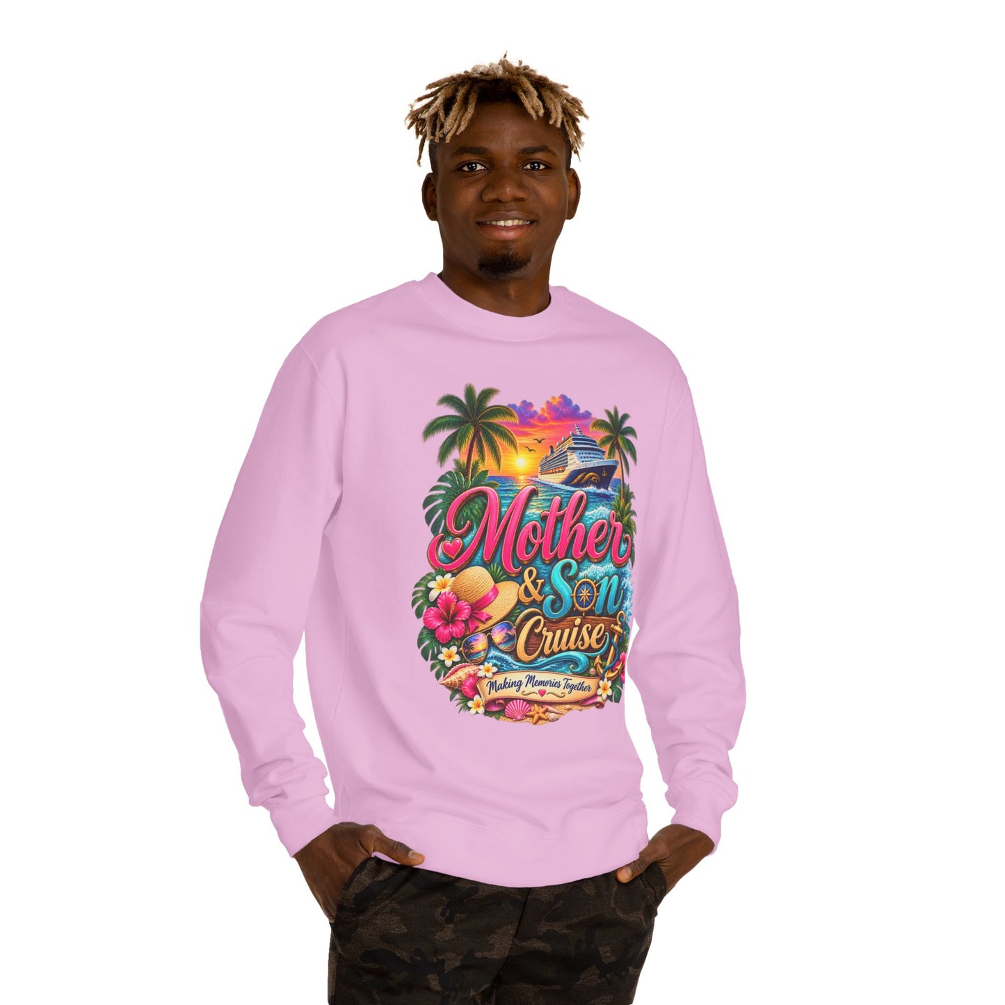 Mother & Son Cruise Sweatshirt — Tropical Family Cruise Crewneck