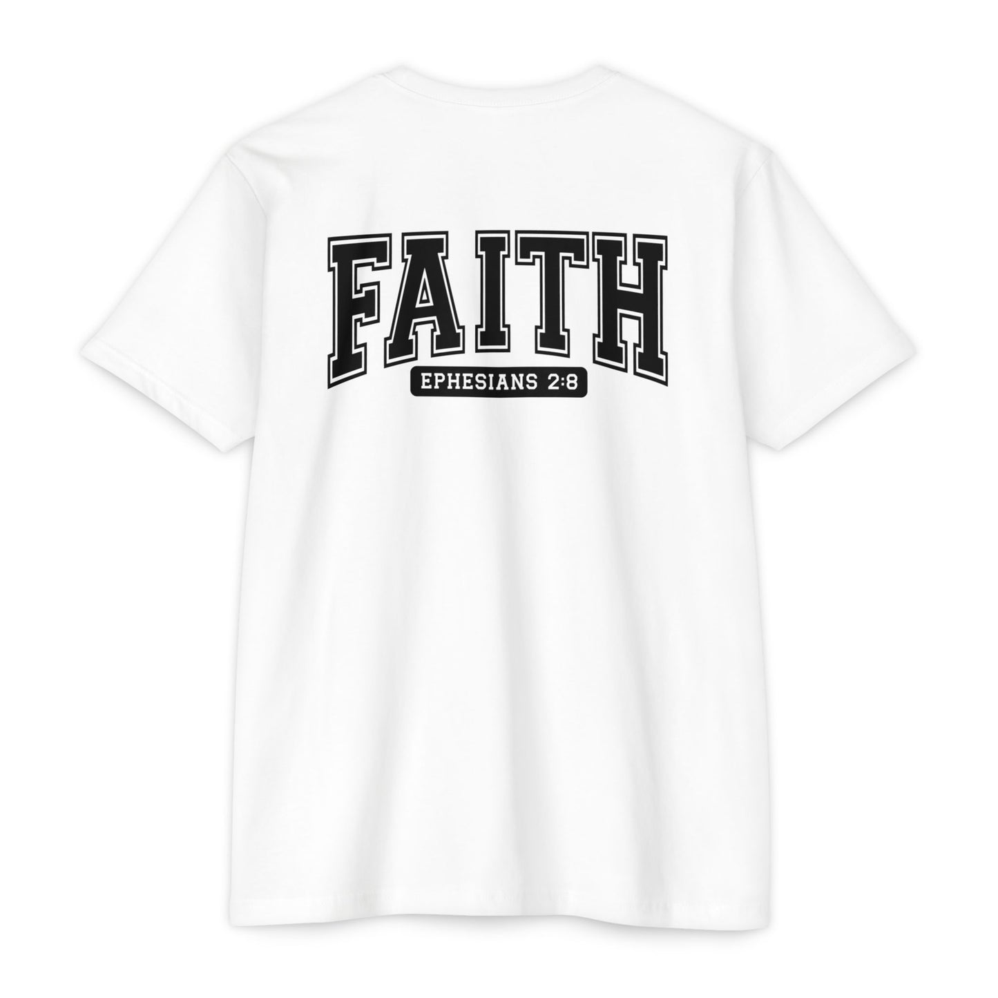 Faith Ephesians 2:8 Tee — Inspirational Christian T-Shirt