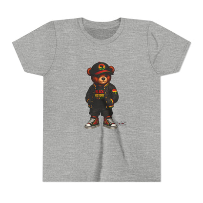 Kids 'Black History' Streetwear Bear Tee