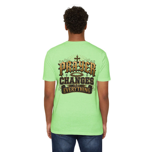 Prayer Changes Everything T-Shirt — Inspirational Christian Faith Tee