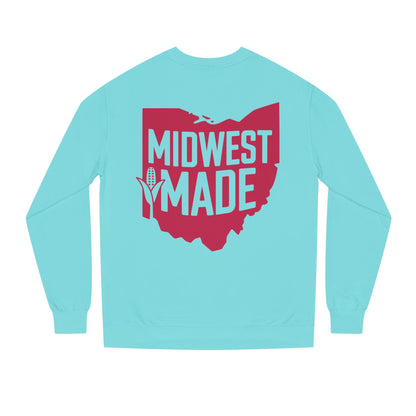Midwest Made Sweatshirt — Ohio State Outline Corn Graphic Crewneck