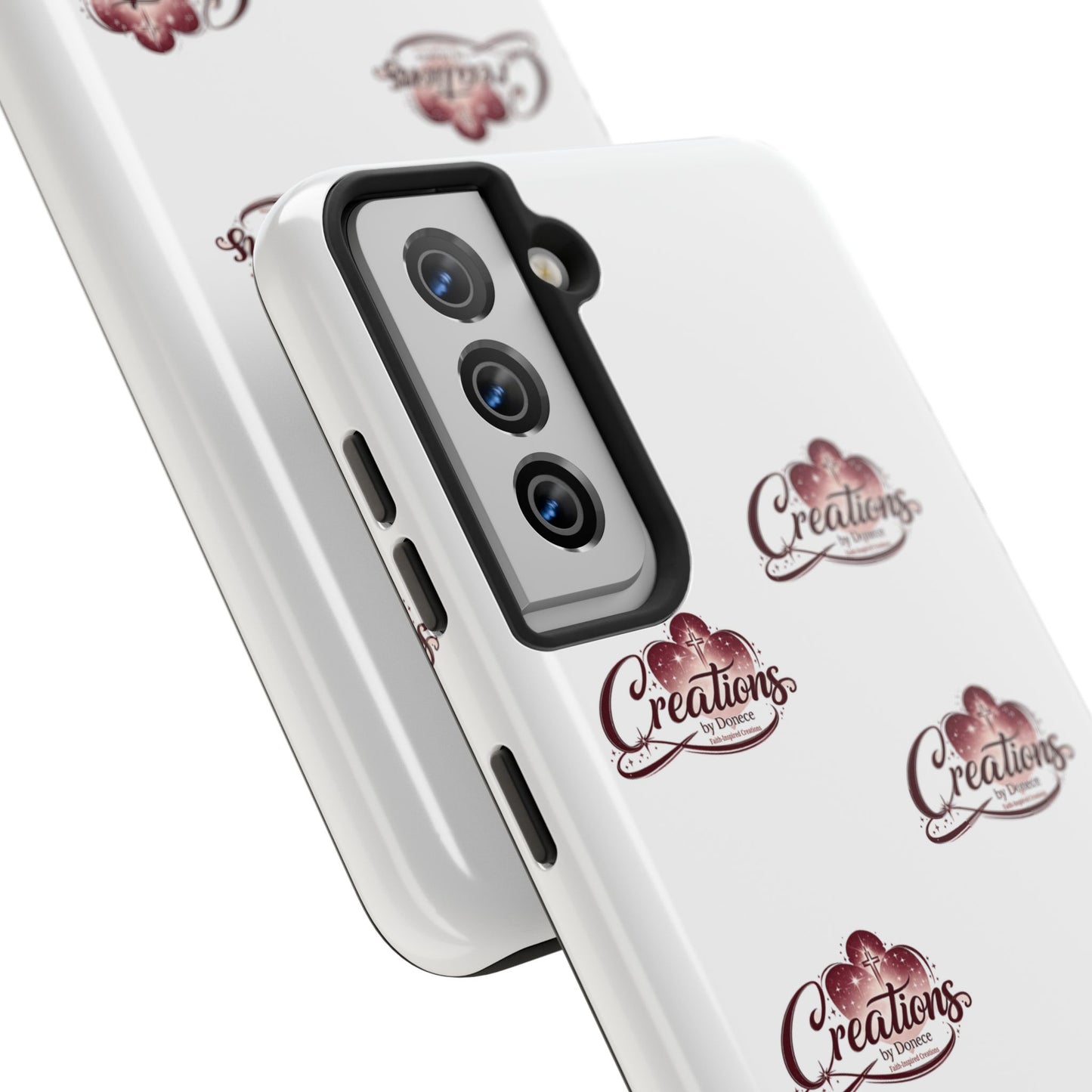 Logo Pattern Tough Phone Case — Creations Repeat Design
