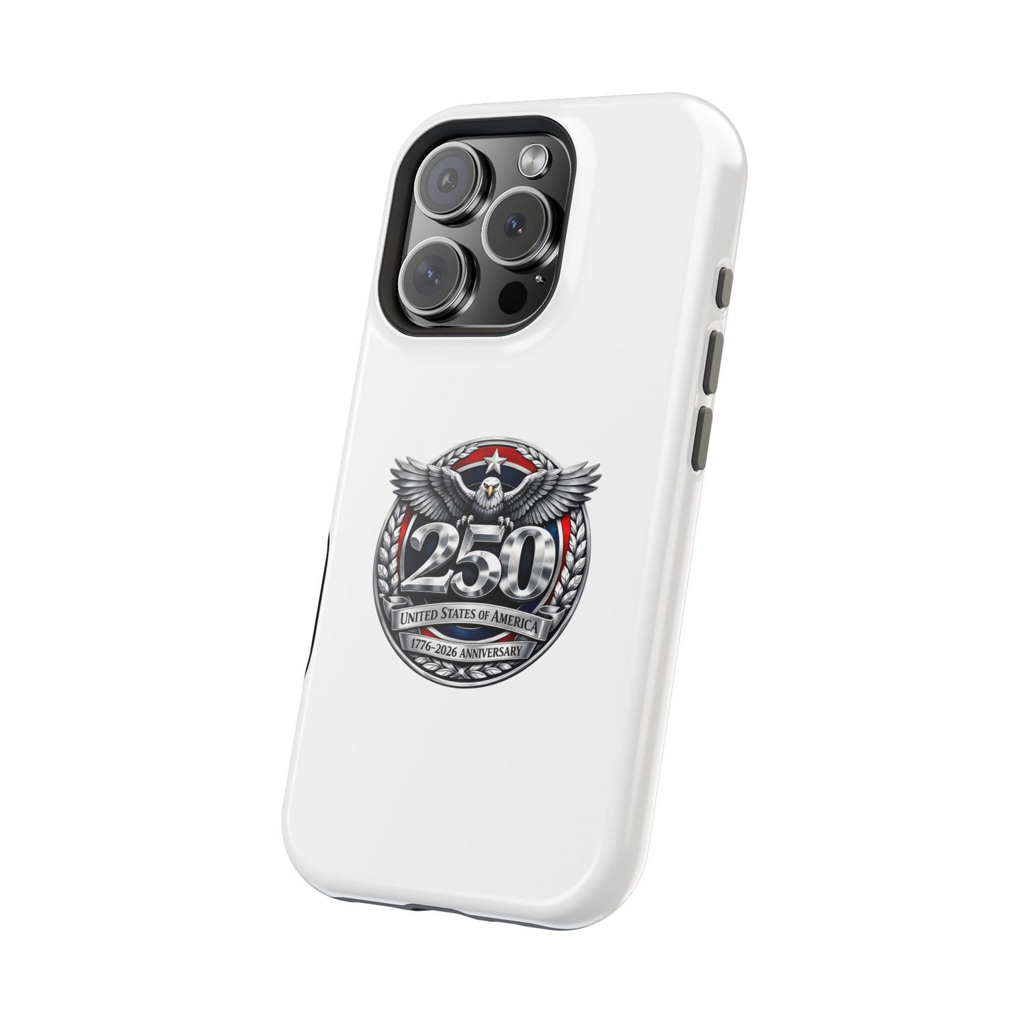 iPhone Magnetic Impact Case — 250th Anniversary Eagle Badge Design