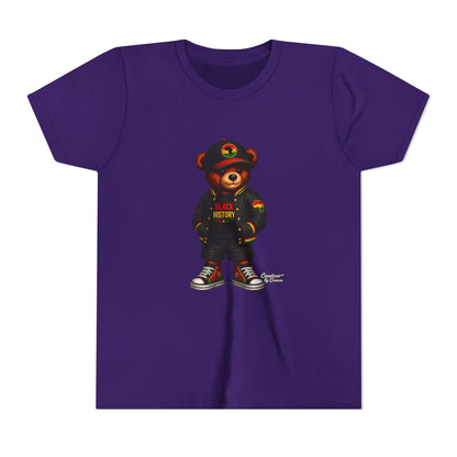 Kids 'Black History' Streetwear Bear Tee