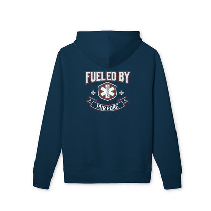 Hoodie — "Fueled By" Medical Star Graphic Pullover