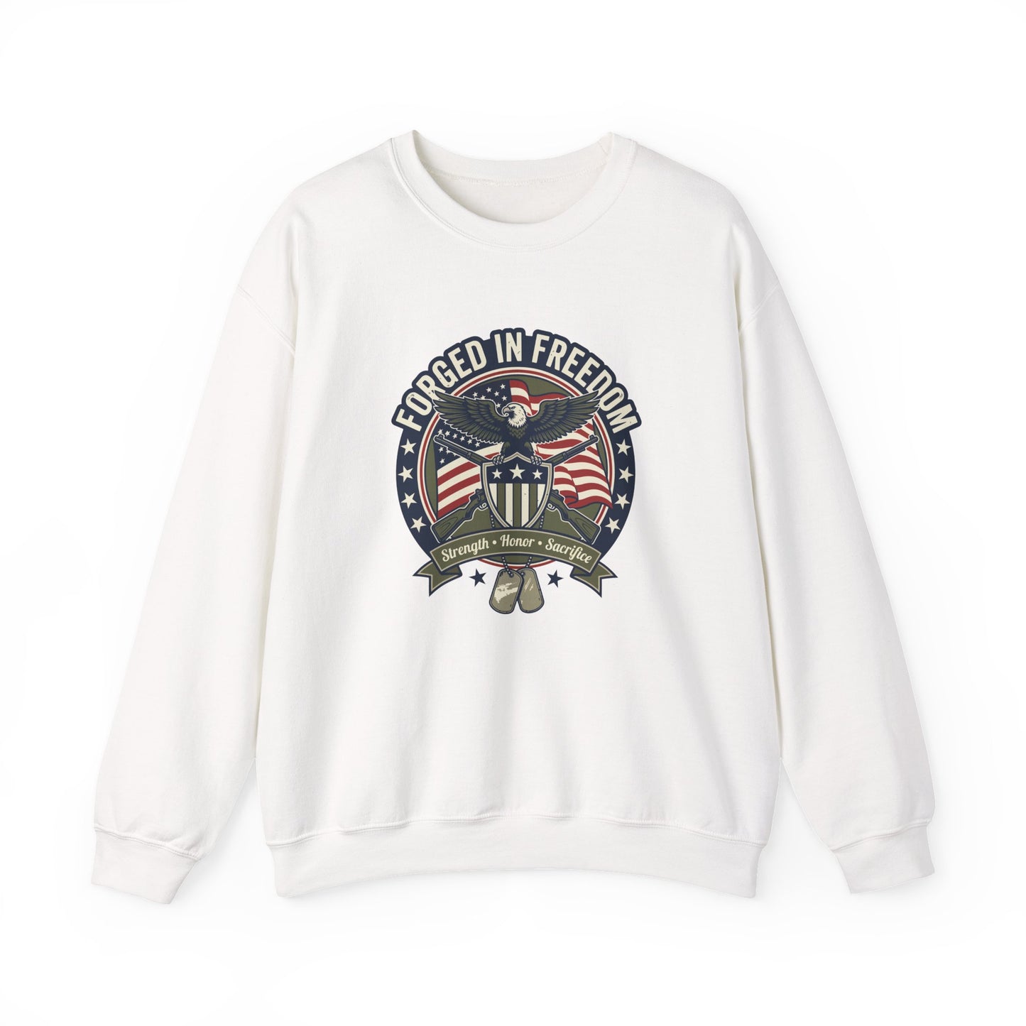 Forged in Freedom Patriotic Sweatshirt