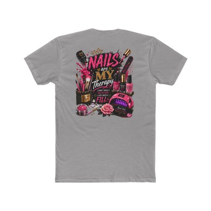 Nails Are My Therapy T-Shirt — Nail Tech & Manicurist Graphic Tee