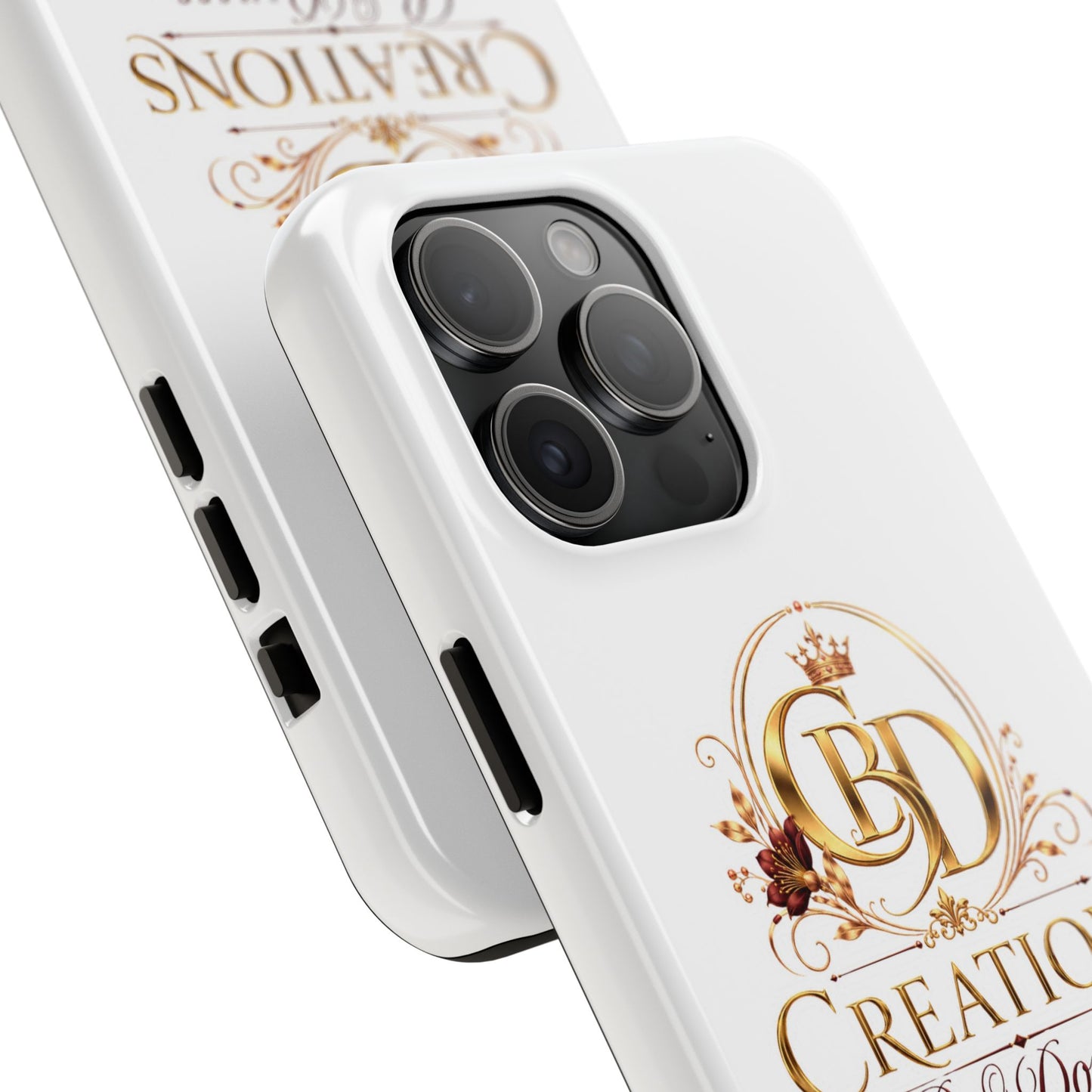 BD Creations By Donece Elegant Logo Tough Phone Case — Protective iPhone Cover