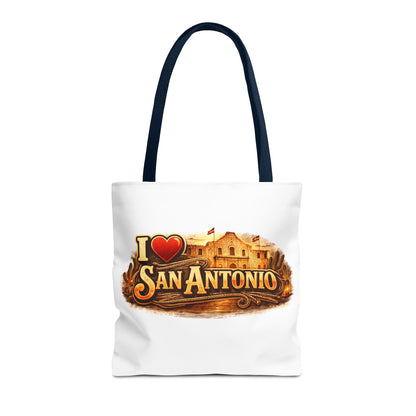 I  San Antonio Tote Bag — Alamo Vintage Souvenir Tote