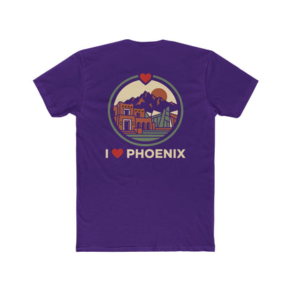 I  Phoenix Retro Skyline Tee — Vintage Arizona City Pride T-Shirt