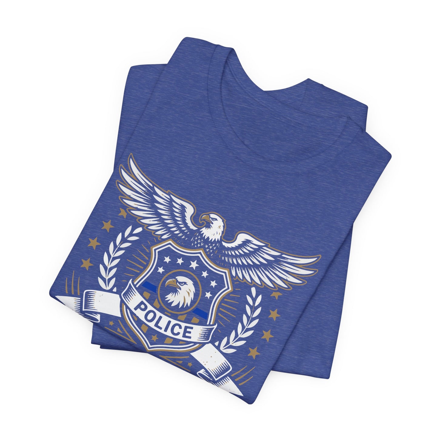Police Honor Courage Service T-Shirt — Law Enforcement Tribute Tee