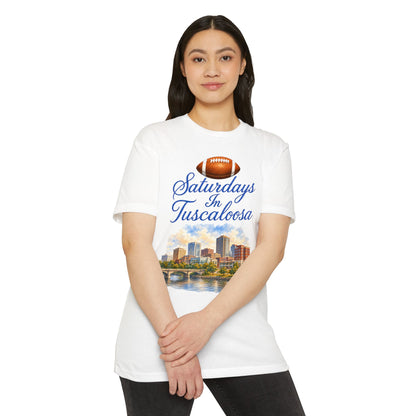 Saturdays in Tuscaloosa Football Cityscape T-Shirt