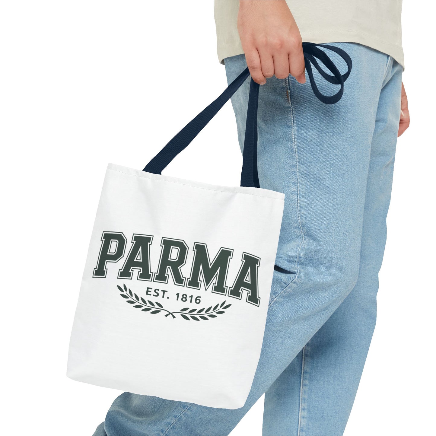 Parma Est. 1816 Tote Bag — Vintage Collegiate Canvas Tote