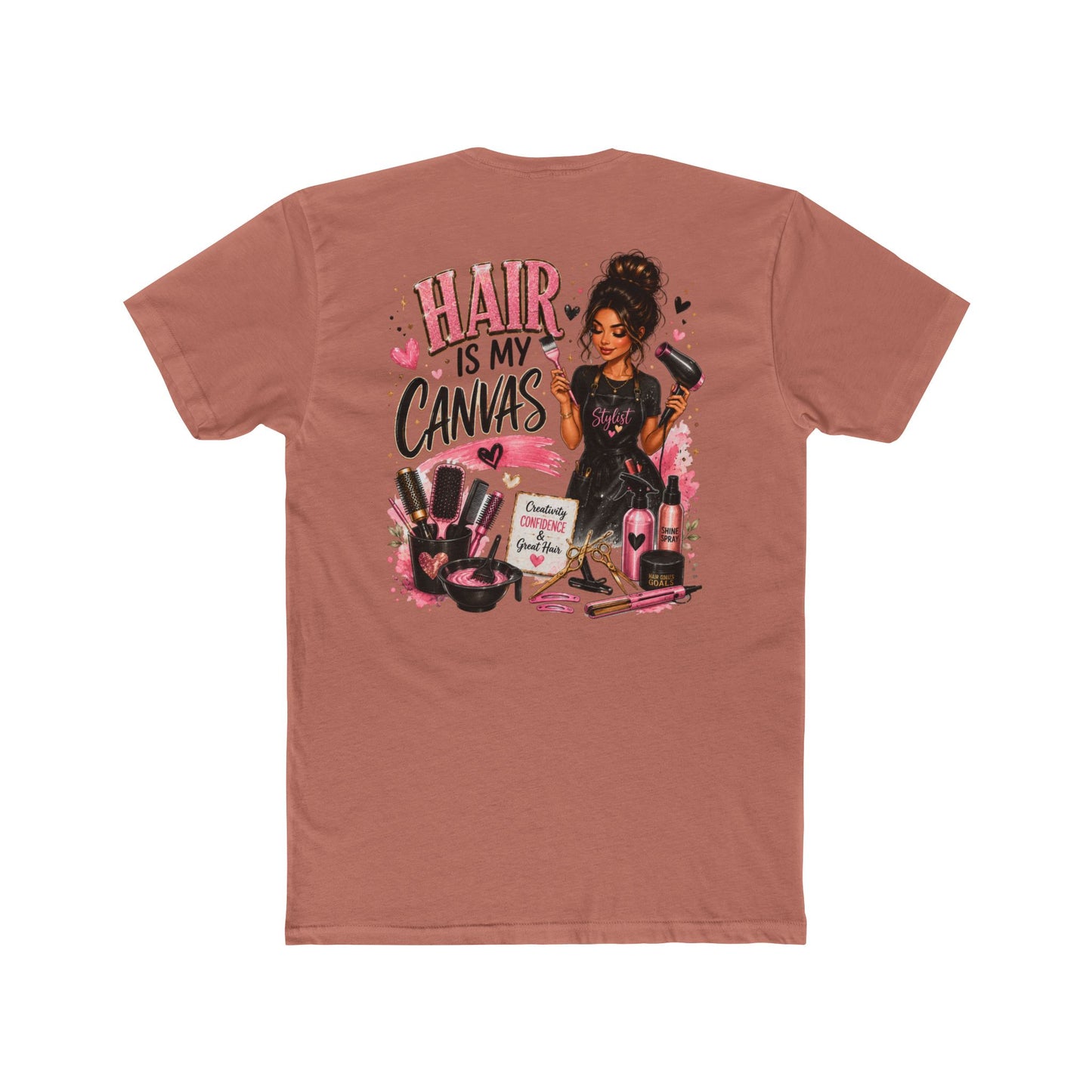 Hair Is My Canvas T‑Shirt