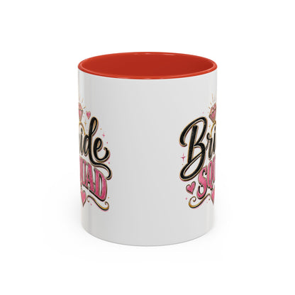 Bride Squad Coffee Mug — Bachelorette Party Gift, Bridal Shower Accent Mug