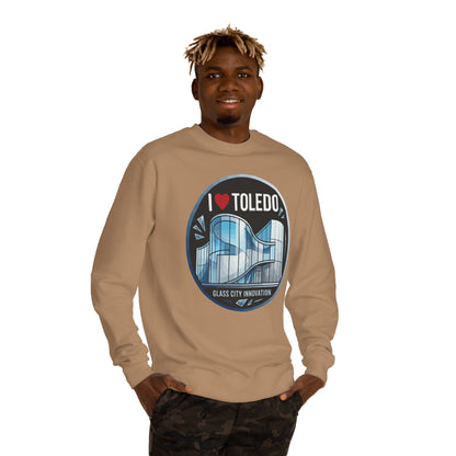 I  Toledo Glass City Sweatshirt — Toledo Skyline Crewneck