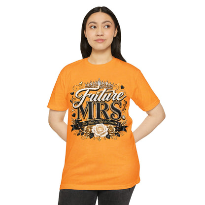 Future MRS T-Shirt — Bridal 'Future Mrs.' Graphic Tee for Bachelorette & Engagement