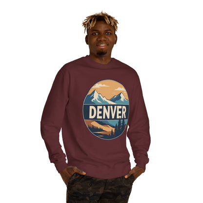 Denver Mountain Badge Sweatshirt