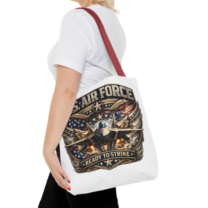 U.S. Air Force "Ready to Strike" Tote Bag