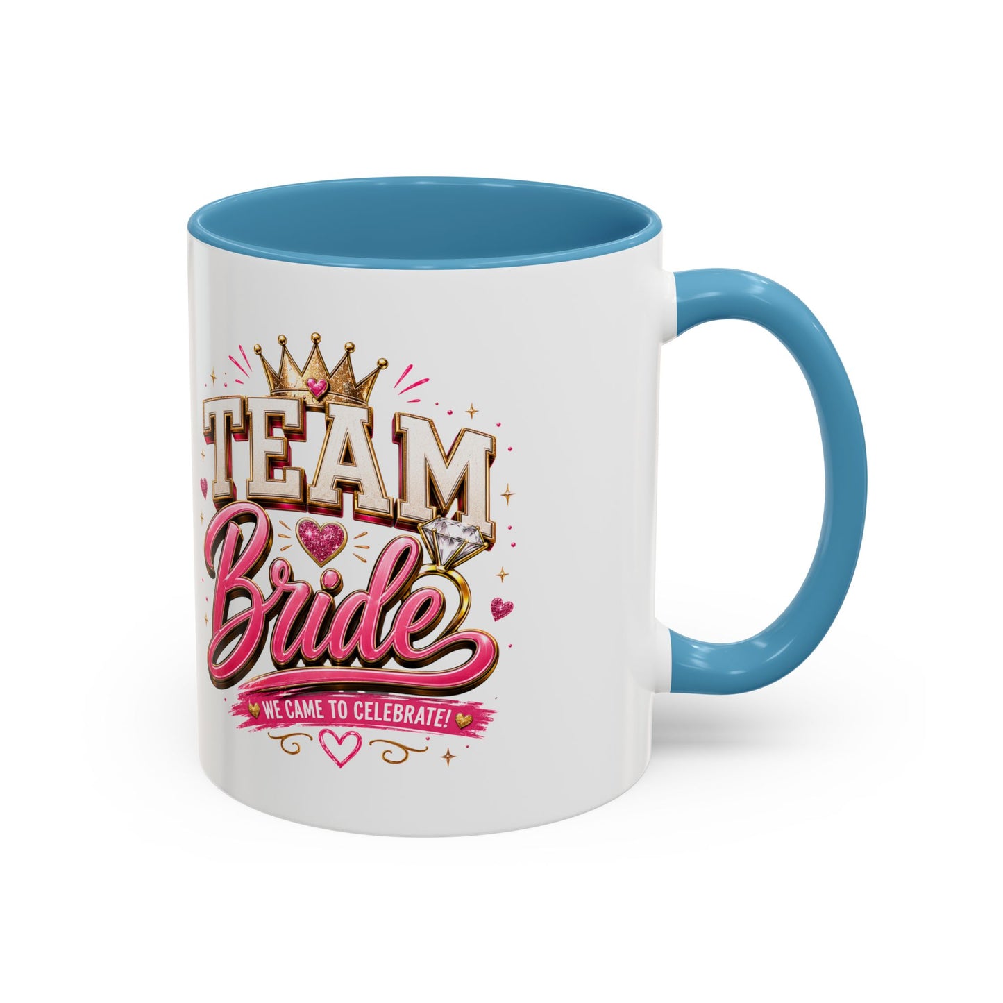 Team Bride Coffee Mug — 'Team Bride' Bachelorette Accent Mug (11/15oz)