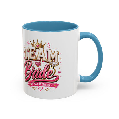 Team Bride Coffee Mug — 'Team Bride' Bachelorette Accent Mug (11/15oz)