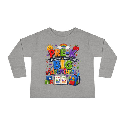 Pre-K Big Adventures Toddler Long Sleeve Tee