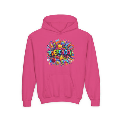 Preschool Kids Hoodie — Colorful Back-to-School Preschool Design