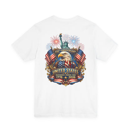 250th Anniversary United States Eagle T-Shirt – 1776–2026 Patriotic Tee