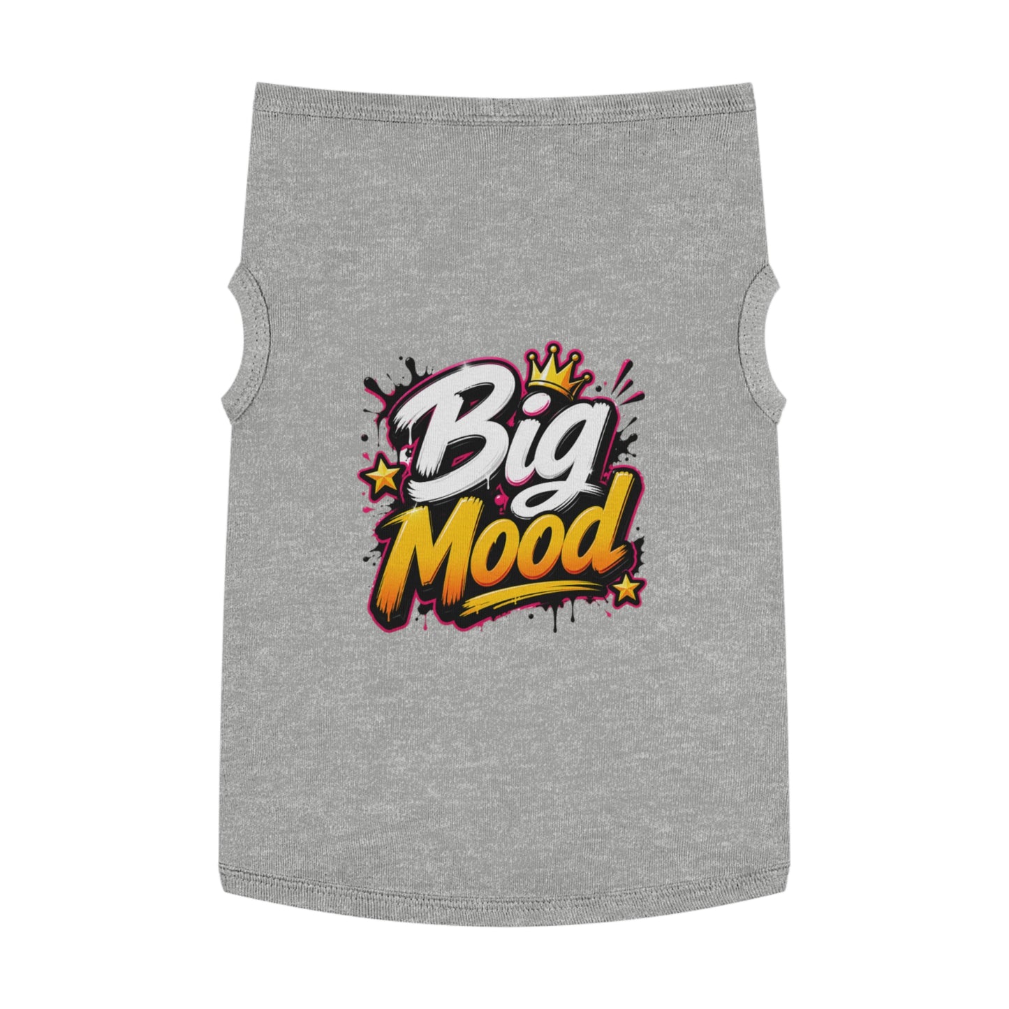 Big Mood Pet Tank Top — Cute Graphic Dog & Cat Shirt