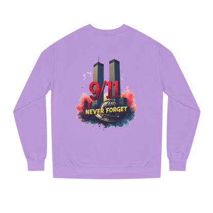 9/11 Never Forget Sweatshirt — Twin Towers Memorial Crewneck