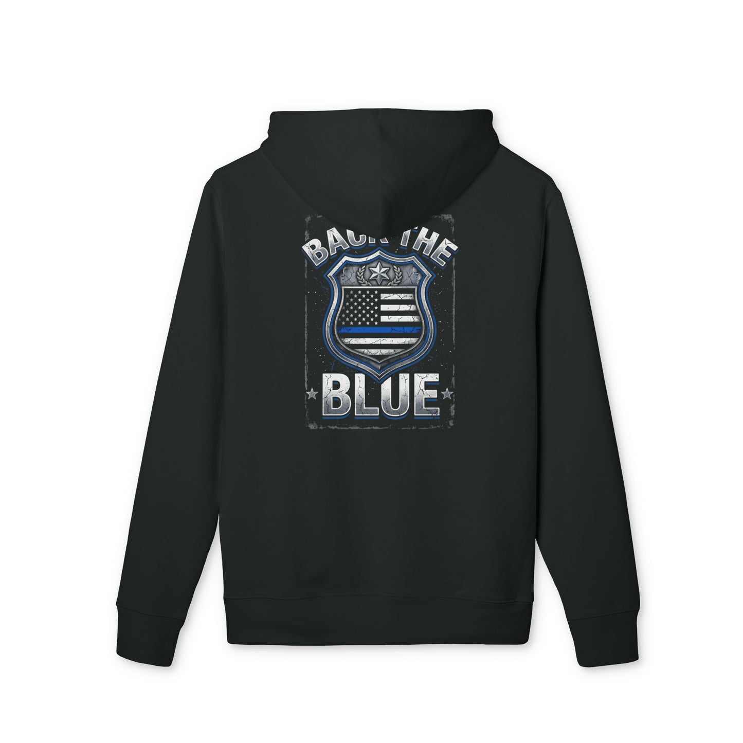 Back the Blue Hoodie – Thin Blue Line Police Support Pullover
