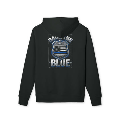 Back the Blue Hoodie – Thin Blue Line Police Support Pullover