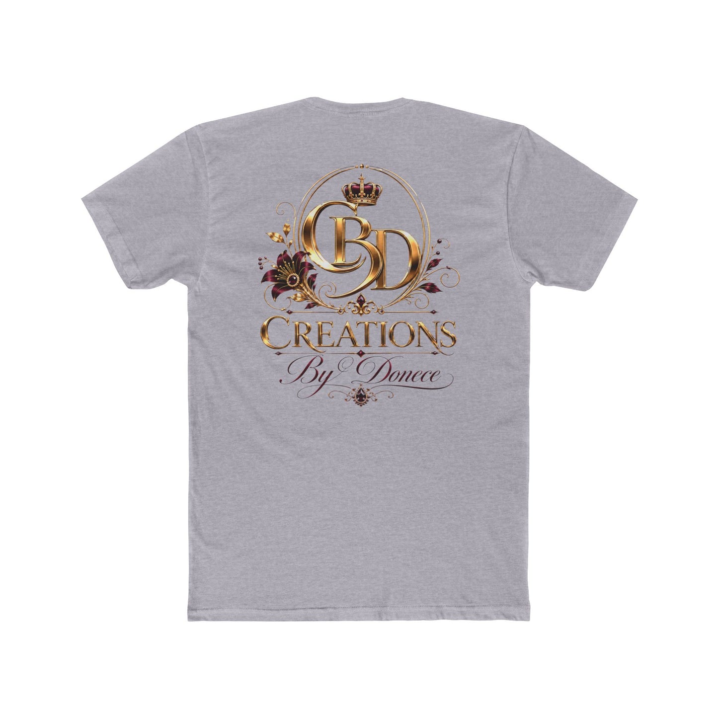 Creations By Donece Logo Tee - Luxury Monogram Graphic T-Shirt