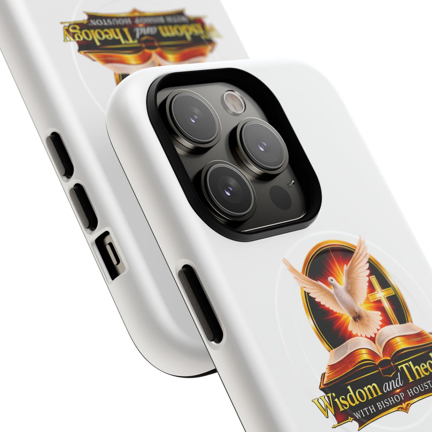 Wisdom and Theology Phone Case — Tough Magnetic Christian iPhone Cover